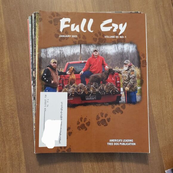 Full Cry Magazine Coon, Squirrel & Tree Dog 2023 - Picture 1 of 12